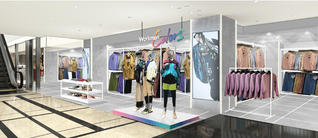 Workman Colors１号店が銀座に出店!! コンセプトは「シン、ジブン色」