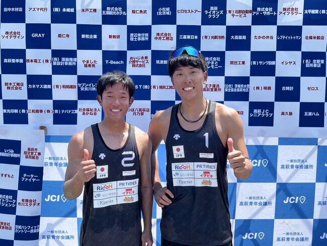 ビーチバレーボール競技初、デフ選手チームが自力ポイントでサテライト大会に出場。