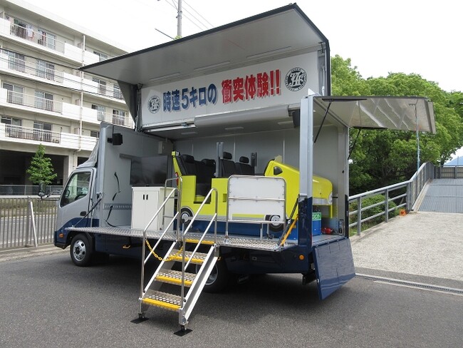 【JAF福井】勝山警察署と合同開催！道の駅で観光客向けに交通安全イベントを開催！