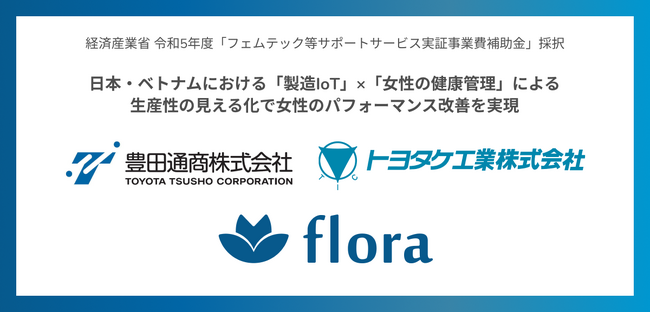 経済産業省 令和5年度「フェムテック等サポートサービス実証事業費補助金」への採択およびコンソーシアム協定締結のお知らせ