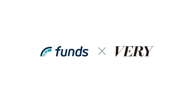 Fundsが雑誌「VERY」と共同でママ世代の「お金のセンス」向上を目的とした取組みを発表