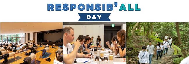 酒類メーカー、ペルノ・リカール グループの74カ国の全社員が一同に企業の社会的責任について考え、行動する「RESPONSIB'ALL DAY(レスポンシボールデイ）」を6月15日に実施