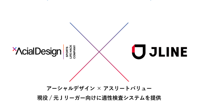 アーシャルデザイン、株式会社アスリートバリュー所属の現役/元Jリーガー向けに適性検査システムを提供