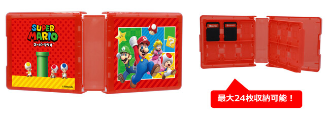 Nintendo Switchライセンスアクセサリー『スーパーマリオ』シリーズ全2種2023年10月下旬より発売開始予定！