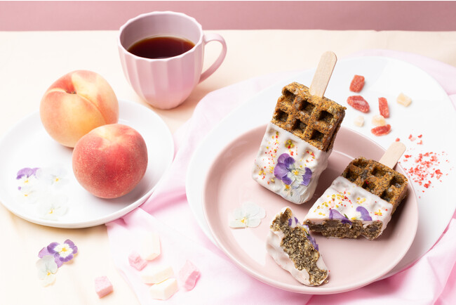 【まるで、食べるピーチティー？！】おうちで華やかヌン活気分｜