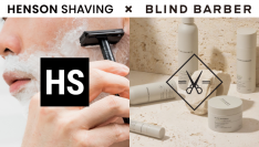 無料シェービング体験ができる！超精密構造1枚刃シェーバー「HENSON SHAVING」×メンズグルーミングブランド「BLIND BARBER」ポップアップストアを開催！