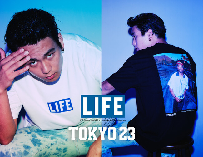 独自のバスケットボールカルチャーを発信するショップ「TOKYO 23」とカルチャー誌の「LIFE」による新作コラボレーションTシャツが発売。