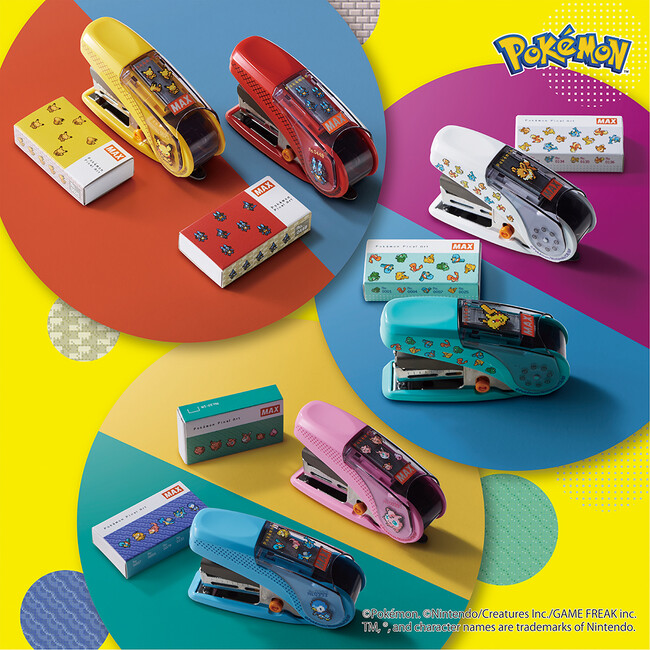 ホッチキスにポケモンがふたたびあらわれた！「サクリ ポケモンデザイン vol.2」を発売