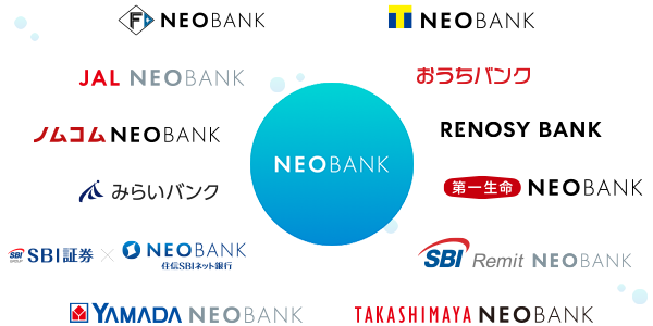 NEOBANKサービスの預金口座数、100万口座を突破