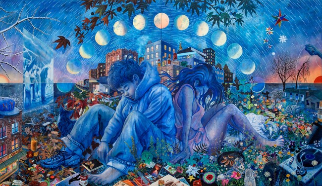 【OIL by 美術手帖ギャラリー】岡安秀士個展「YOU/あなた」を8月18日（金）より開催。人間の魅力や美しさをサンプリングするように軽やかに描く、気鋭アーティストの新作個展。