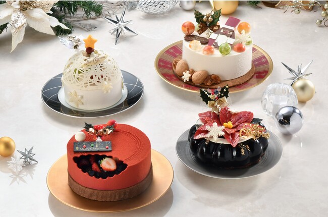 【ロイヤルパークホテル】クリスマスケーキ2023新作発表!社内コンテストの優秀作品を商品化。