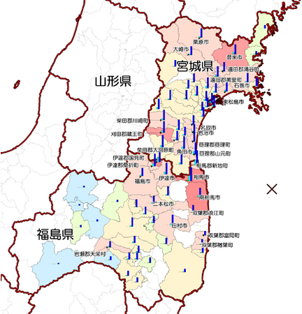 「福島県沖を震源とする地震（2022年3月16日）による地震保険の被災率」をウェブサイトに掲載しました