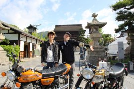 自慢の愛車でツーリングへ 自慢の愛車でツーリングへ