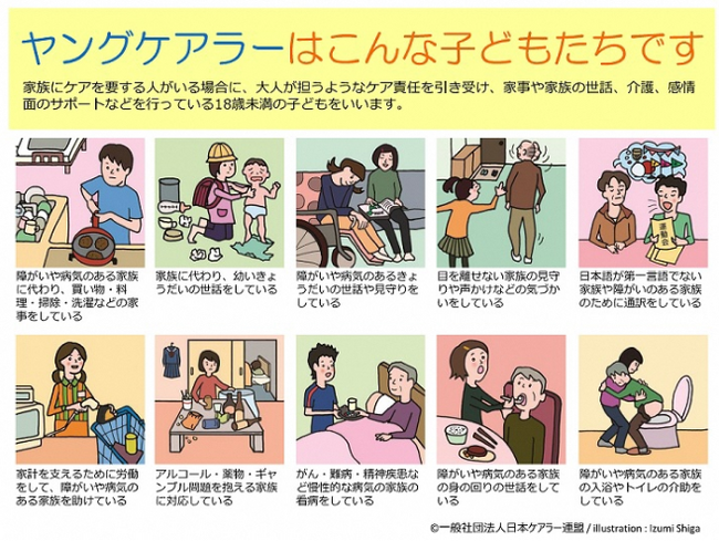 参加者募集　ヤングケアラーへの関わり方や支援方法を考える研修会を開催！