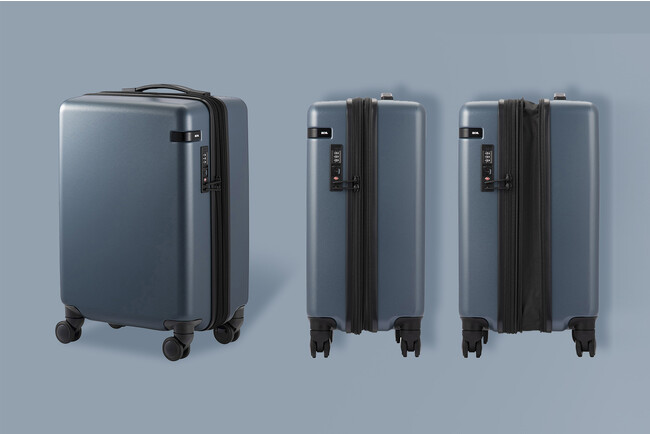 荷物が増えても問題なし！旅先で容量を増やせて、厚みのある荷物も入る！「ace.」から、エキスパンダブル搭載スーツケース新登場
