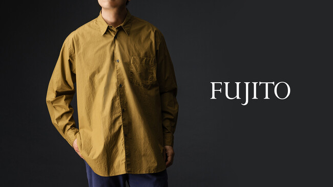 「FUJITO(フジト)」を藤巻百貨店で初展開！ 九州・福岡発、世界に注目されるアパレルブランドから一挙3型リリース