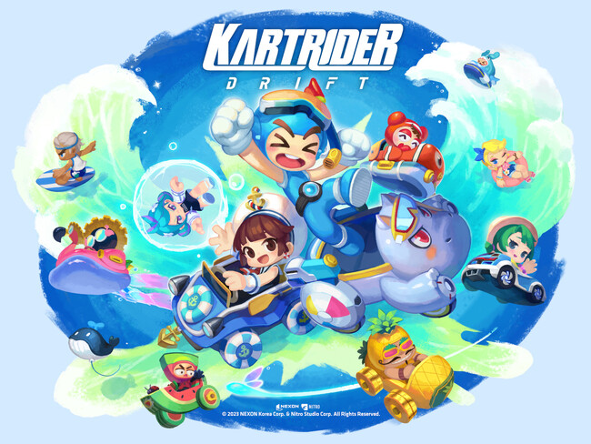 『カートライダー ドリフト』、シーズン3中間アップデートで2つの新コースを追加