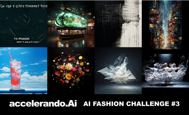 デザイン総数6,400通！AIと人間が創るデザインコンテスト「accelerando.Ai - AIファッションチャレンジ #3」結果発表