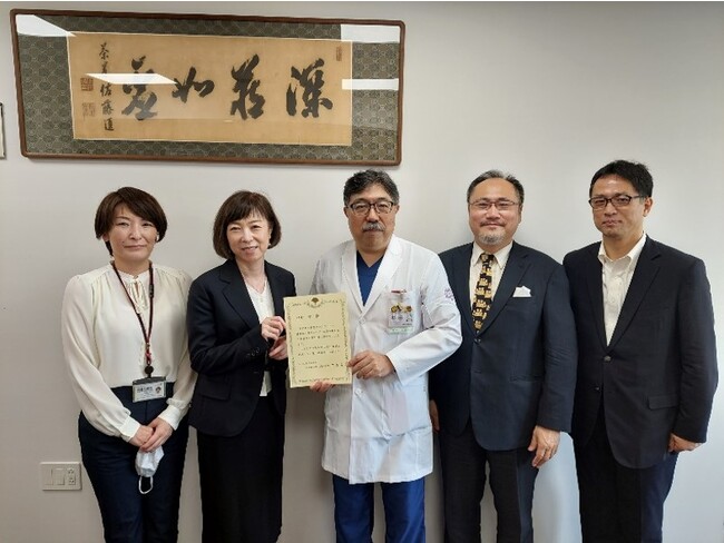 東京都より、順天堂大学医学部附属練馬病院が、新型コロナウイルス感染症対策に関する「感謝状」を授与されました！