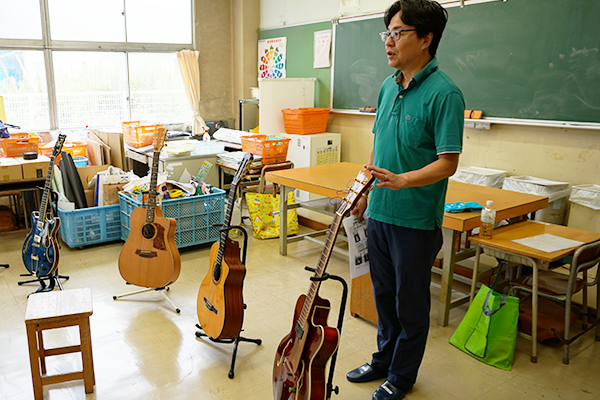 【開催レポート】井土ヶ谷小学校放課後キッズクラブ「ギター大解剖」Vol.2