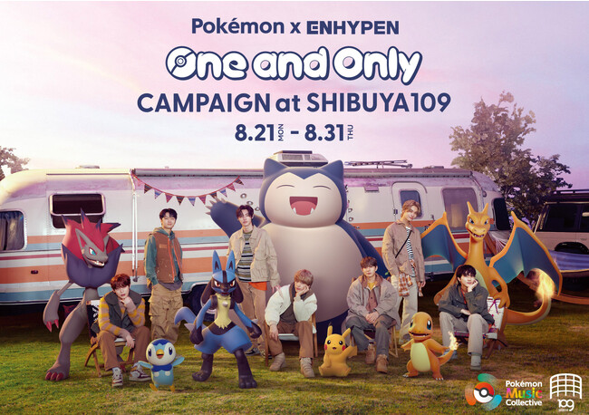 Pokemon × ENHYPEN One and Only CAMPAIGN at SHIBUYA109