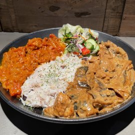 あいがけカレー　