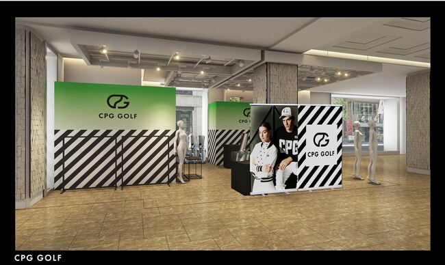 【CPG GOLF/シーピージーゴルフ】銀座三越 本館 期間限定POP UP STORE OPEN！