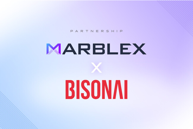 ネットマーブルのブロックチェーン専門子会社MARBLEX、世界的ブロックチェーン企業BISONAIとの戦略的パートナーシップを発表