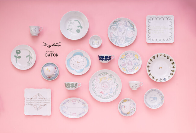 『PASS THE BATON』のオリジナルアイテムが並ぶPOP UP、ファッションのテーマパーク「KISARAZU CONCEPT STORE」にて8月15日（火）より期間限定オープン。
