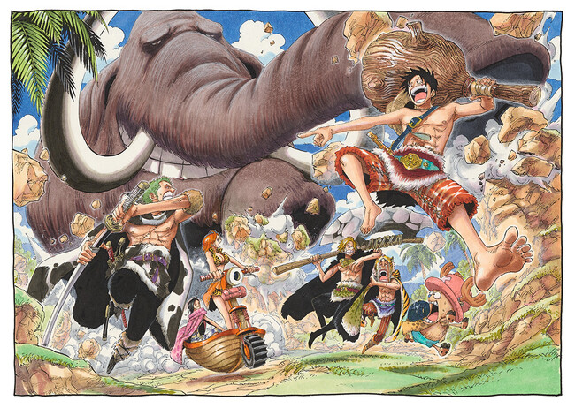 集英社マンガアートヘリテージ、尾田栄一郎「ONE PIECE / ANIMALS Part3」などの作品販売を開始
