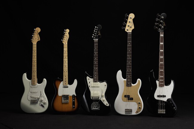 人気の日本製フェンダーギター&ベースシリーズより公式ショップ限定コレクションが登場！