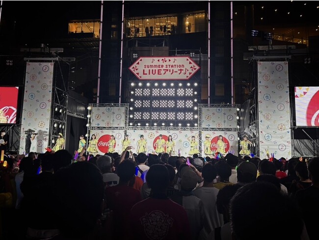 指原莉乃プロデュース「≒JOY」。　「アイドル”ウタ”バースFES 2023」にて、熱気あふれるライブパフォーマンスを披露！
