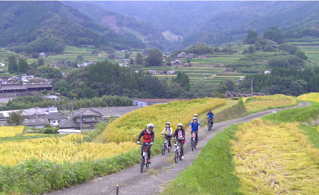 【宮崎県高千穂町】高千穂の棚田を駆け巡るebikeツアーが誕生