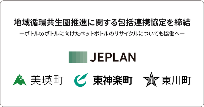 株式会社JEPLANが、北海道美瑛町、東神楽町、東川町と地域循環共生圏推進に関する包括連携協定を締結