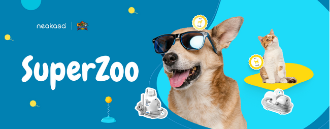 Neakasa（ネアカサ）、アメリカ展示会「SuperZoo 2023 」に出展！