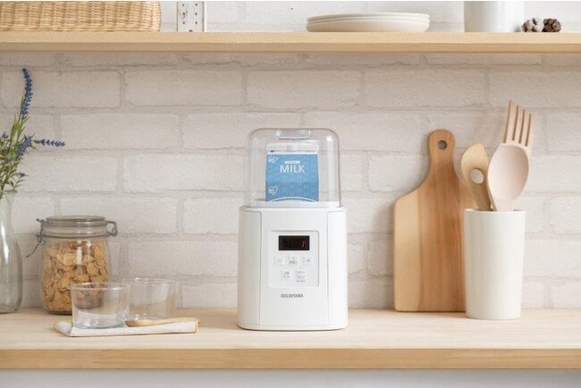 自動メニュー7種類搭載！低温も発酵もボタン一つで簡単調理豆乳ヨーグルトやサラダチキンを自動で調理できる「ヨーグルトメーカー」を新発売