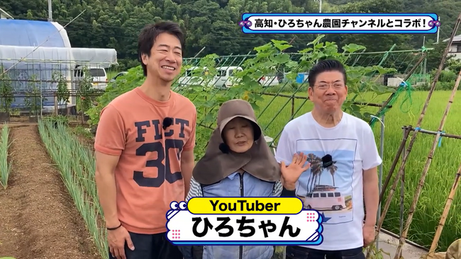 西川きよしがキュウリの収穫で大苦戦!『西川きよしのコツコツ大冒険！』