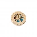 K10YG×ターコイズ ラペルピン 2 K10YG×ターコイズ ラペルピン 2