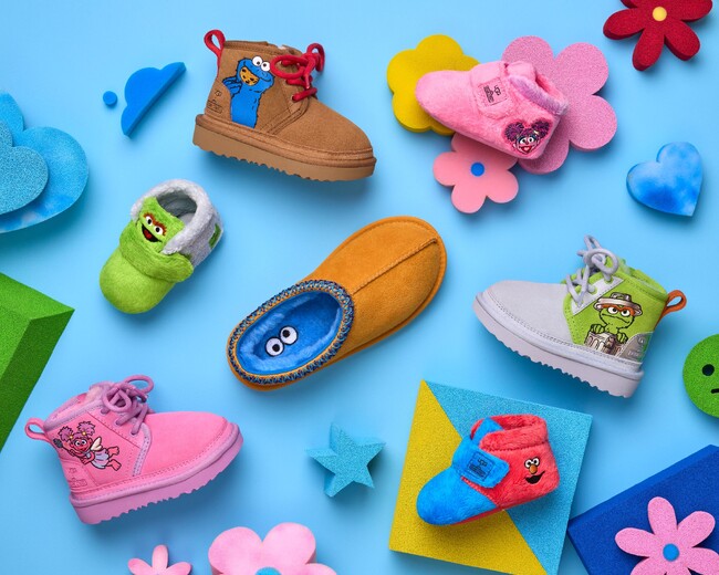 UGGｘSesame Street コラボレーション、日本ローンチ！