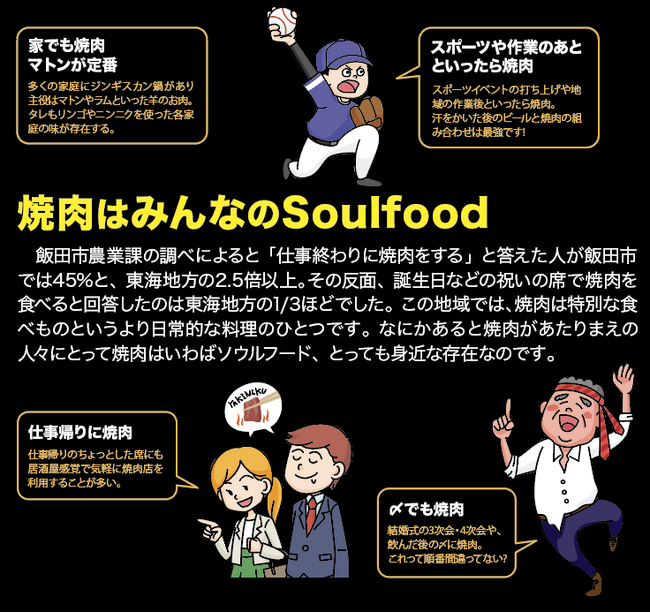 日本一の焼肉の街 南信州・飯田市(長野県)の焼肉文化を全国・世界に！！飯田市出身のモノマネ芸人・飯田焼肉大使ニッチロー監修。肉専用みそだれ「飯田焼肉のみそだら」8月２９日(火)焼肉の日発売！！