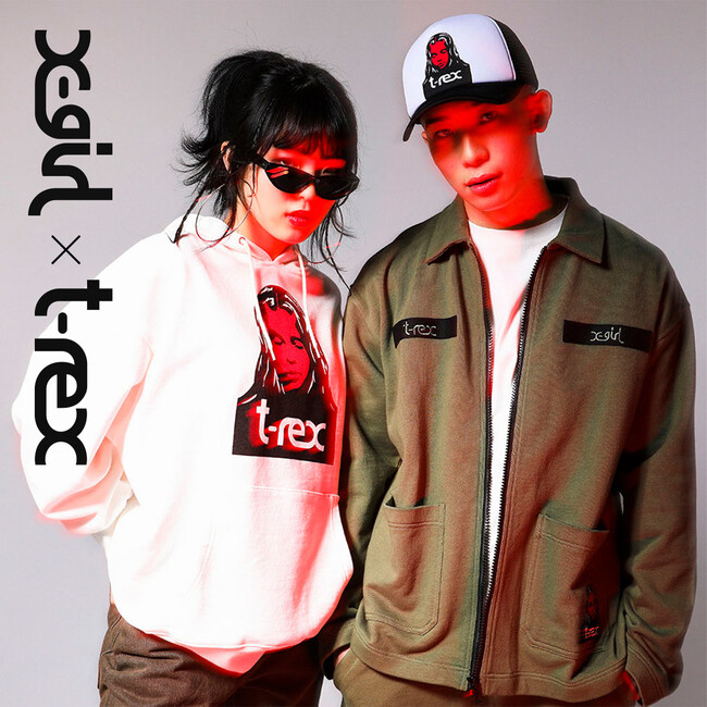 X-girlがT-Rexとのコラボレーションアイテムを8/25(金)より発売