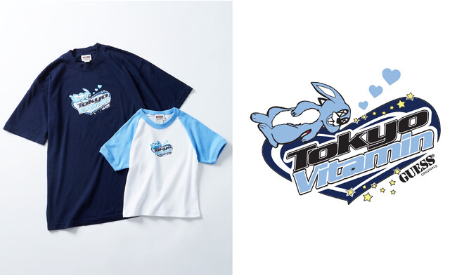 GUESS Originals x tokyovitaminコラボレーションTシャツ第２弾が発売