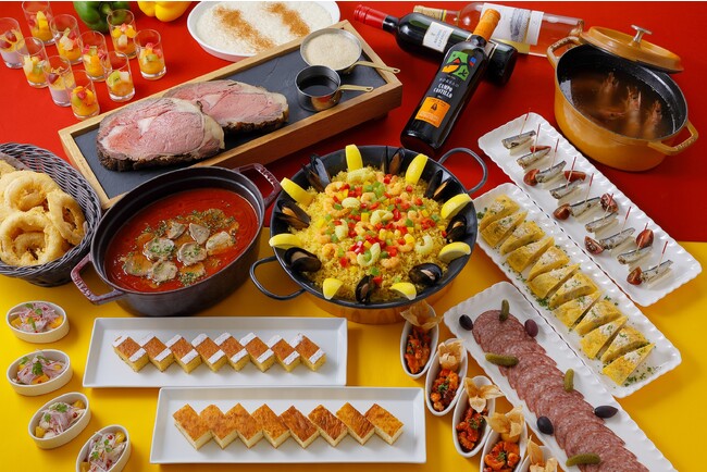オールデイダイニング モンマルトル　ウィークエンドブッフェ「スペイン料理＆ローストビーフフェア」を開催