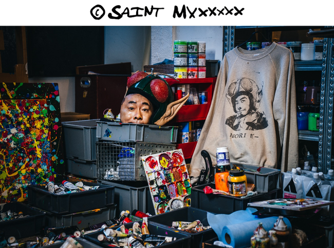(C)SAINT Mxxxxxxが木梨憲武との初のコラボレーションアイテムを2023年8月26日（土）に発売