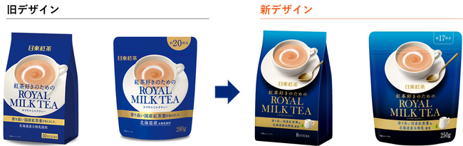 シリーズ累計出荷数量は「4億7,000万杯分」以上*！訪日外国人にも人気の「日東紅茶 ロイヤルミルクティー」がリニューアル