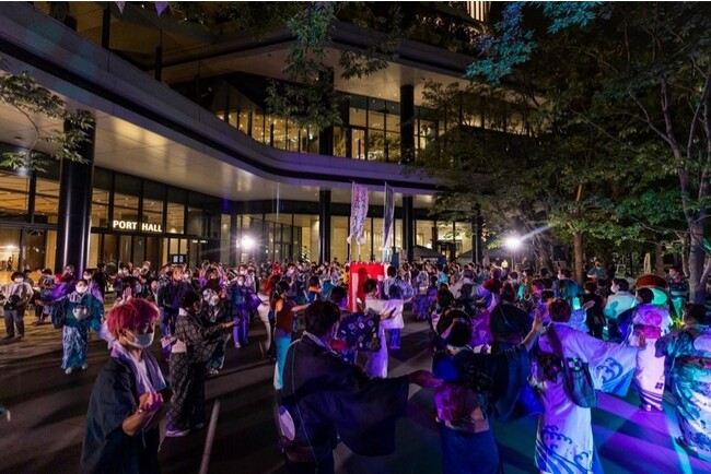 竹芝地区における公共空間を活用した地域交流イベント