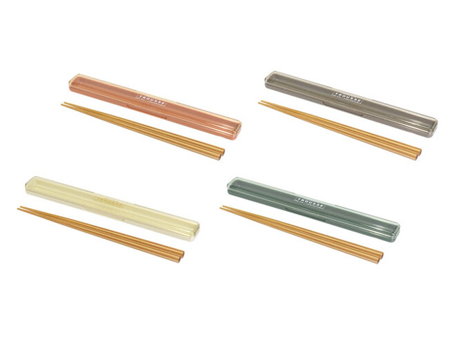 手にフィットする六角箸が嬉しい。シンプルで使いやすいカトラリーセットが登場です！
