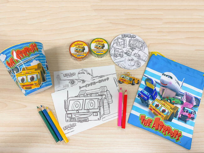【ホテルJALシティ羽田 東京 ウエスト ウイング】空港で働く車たちの物語「エアポッツ」キャラクターグッズ付き宿泊プラン販売開始　
