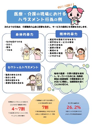 地域の医療と介護を守るハラスメント防止キャンペーン