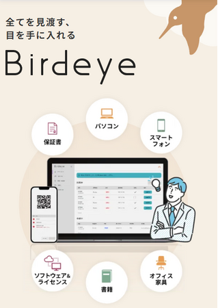 クラウド型資産管理サービス「Birdeye」の提供を開始